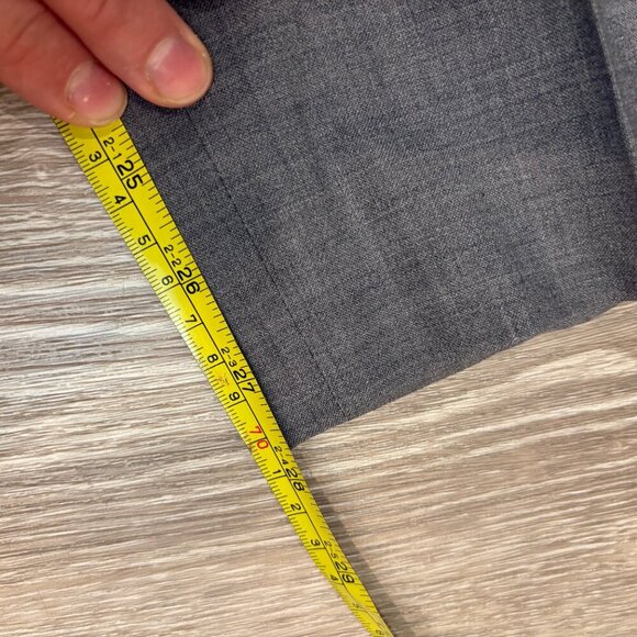 THEORY Lightweight Wool Blend Gray Rose Broadway Dress Pant sz 6 - Picture 11 of 12